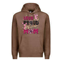 Chestnut loud and proud cheer mom Premium Hoodie - Zillion Design Studio