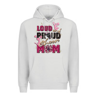 Loud And Proud Cheer Mom Premium Hoodie | Teevron