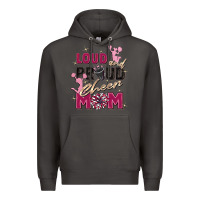 Smoke loud and proud cheer mom Premium Hoodie - Zillion Design Studio