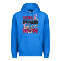 True Royal loud and proud cheer mom Premium Hoodie - Zillion Design Studio