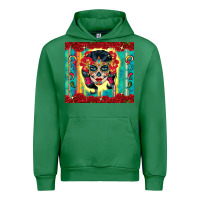 Emerald sugar skull tumbler 3 Urban Hoodie - CTS Tumbler Store