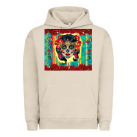 Pigment French Oak sugar skull tumbler 3 Urban Hoodie - CTS Tumbler Store
