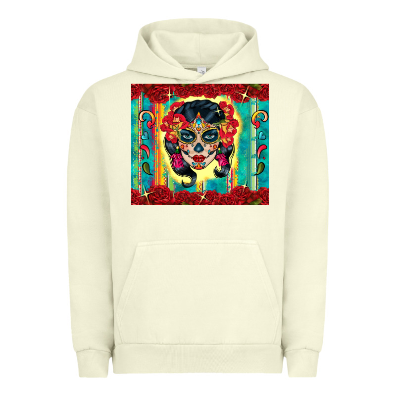 Sugar Skull Tumbler 3 Urban Hoodie by CTS Tumbler Store | Teevron