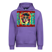 Tulip sugar skull tumbler 3 Urban Hoodie - CTS Tumbler Store