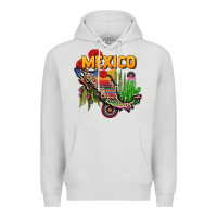 Dove Grey mexico map Premium Hoodie - CTS Tumbler Store
