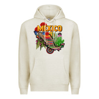 Oatmeal Heather mexico map Premium Hoodie - CTS Tumbler Store