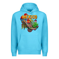 Ocean Blue mexico map Premium Hoodie - CTS Tumbler Store