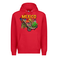 Red mexico map Premium Hoodie - CTS Tumbler Store