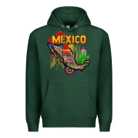 Sports Green mexico map Premium Hoodie - CTS Tumbler Store