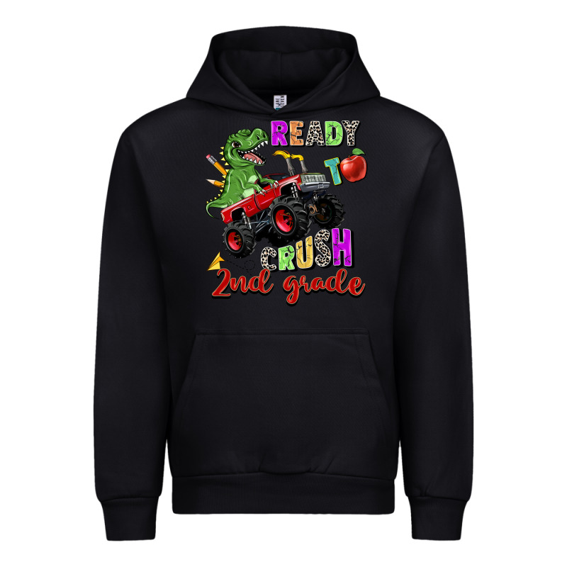 Ready To Crush 2nd Grade Urban Hoodie by Zillion Design Studio | Teevron