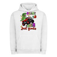 Pigment Lunar Rock ready to crush 2nd grade Urban Hoodie - Zillion Design Studio
