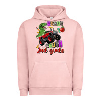 Pigment Salmon ready to crush 2nd grade Urban Hoodie - Zillion Design Studio