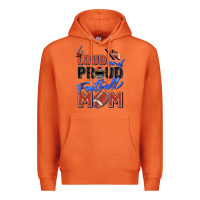 Carrot loud and proud football mom Premium Hoodie - Zillion Design Studio
