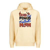 Pina Colada loud and proud football mom Premium Hoodie - Zillion Design Studio