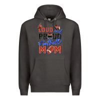 Smoke loud and proud football mom Premium Hoodie - Zillion Design Studio