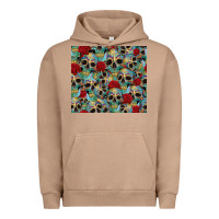 Pigment Burro sugar skulls roses tumbler 3 Urban Hoodie - CTS Tumbler Store
