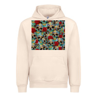 Sandshell sugar skulls roses tumbler 3 Urban Hoodie - CTS Tumbler Store