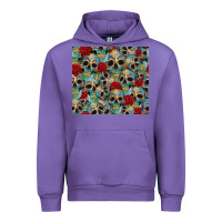 Tulip sugar skulls roses tumbler 3 Urban Hoodie - CTS Tumbler Store