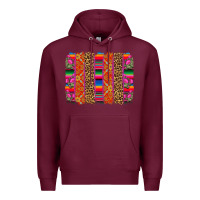 Burgundy mexico brushstrokes Premium Hoodie - CTS Tumbler Store