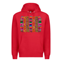 Red mexico brushstrokes Premium Hoodie - CTS Tumbler Store