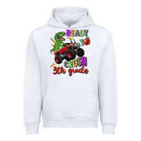 White ready to crush 3th grade Urban Hoodie - Zillion Design Studio