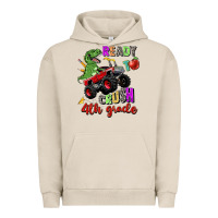 Pigment French Oak ready to crush 4th grade Urban Hoodie - Zillion Design Studio