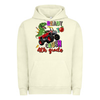 Pigment Pistachio ready to crush 4th grade Urban Hoodie - Zillion Design Studio