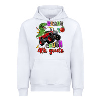 White ready to crush 4th grade Urban Hoodie - Zillion Design Studio