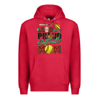 Cardinal loud and proud softball mom Premium Hoodie - Zillion Design Studio