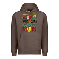 Coffee loud and proud softball mom Premium Hoodie - Zillion Design Studio