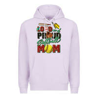 Lilac loud and proud softball mom Premium Hoodie - Zillion Design Studio