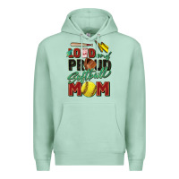 Seafoam loud and proud softball mom Premium Hoodie - Zillion Design Studio