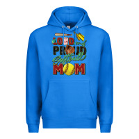 True Royal loud and proud softball mom Premium Hoodie - Zillion Design Studio
