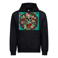 Black sugar skulls tumbler 3 Urban Hoodie - CTS Tumbler Store