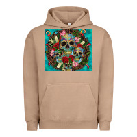 Pigment Burro sugar skulls tumbler 3 Urban Hoodie - CTS Tumbler Store