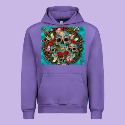 Sugar Skulls Tumbler 3 Urban Hoodie Designed By Cts Tumbler Store
