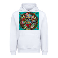 White sugar skulls tumbler 3 Urban Hoodie - CTS Tumbler Store