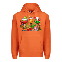 Carrot mexico wine glasses cups Premium Hoodie - CTS Tumbler Store