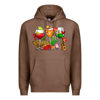 Chestnut mexico wine glasses cups Premium Hoodie - CTS Tumbler Store