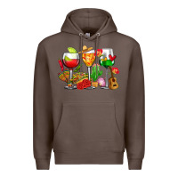 Coffee mexico wine glasses cups Premium Hoodie - CTS Tumbler Store