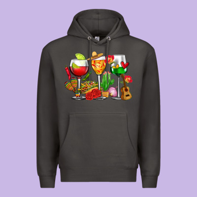 Mexico Wine Glasses Cups Premium Hoodie Designed By Cts Tumbler Store