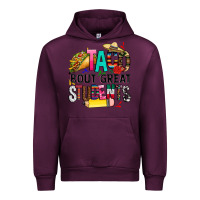 Mauve Wine taco bout great students Urban Hoodie - CTS Tumbler Store