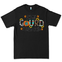 Black oh my gourd i love fall Premium Tee - CowhideDigitalArt