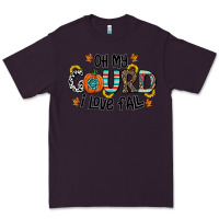 Plum oh my gourd i love fall Premium Tee - CowhideDigitalArt