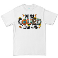 White oh my gourd i love fall Premium Tee - CowhideDigitalArt