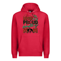 Cardinal loud and proud wrestling mom Premium Hoodie - Zillion Design Studio