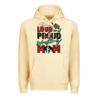 Pina Colada loud and proud wrestling mom Premium Hoodie - Zillion Design Studio