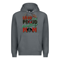 Rock loud and proud wrestling mom Premium Hoodie - Zillion Design Studio