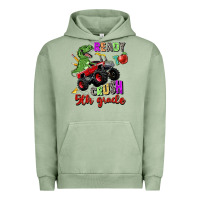Pigment Oil Green ready to crush 5th grade Urban Hoodie - Zillion Design Studio