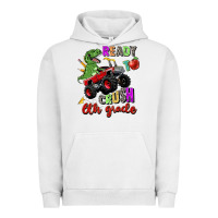 Pigment Lunar Rock ready to crush 6th grade Urban Hoodie - Zillion Design Studio